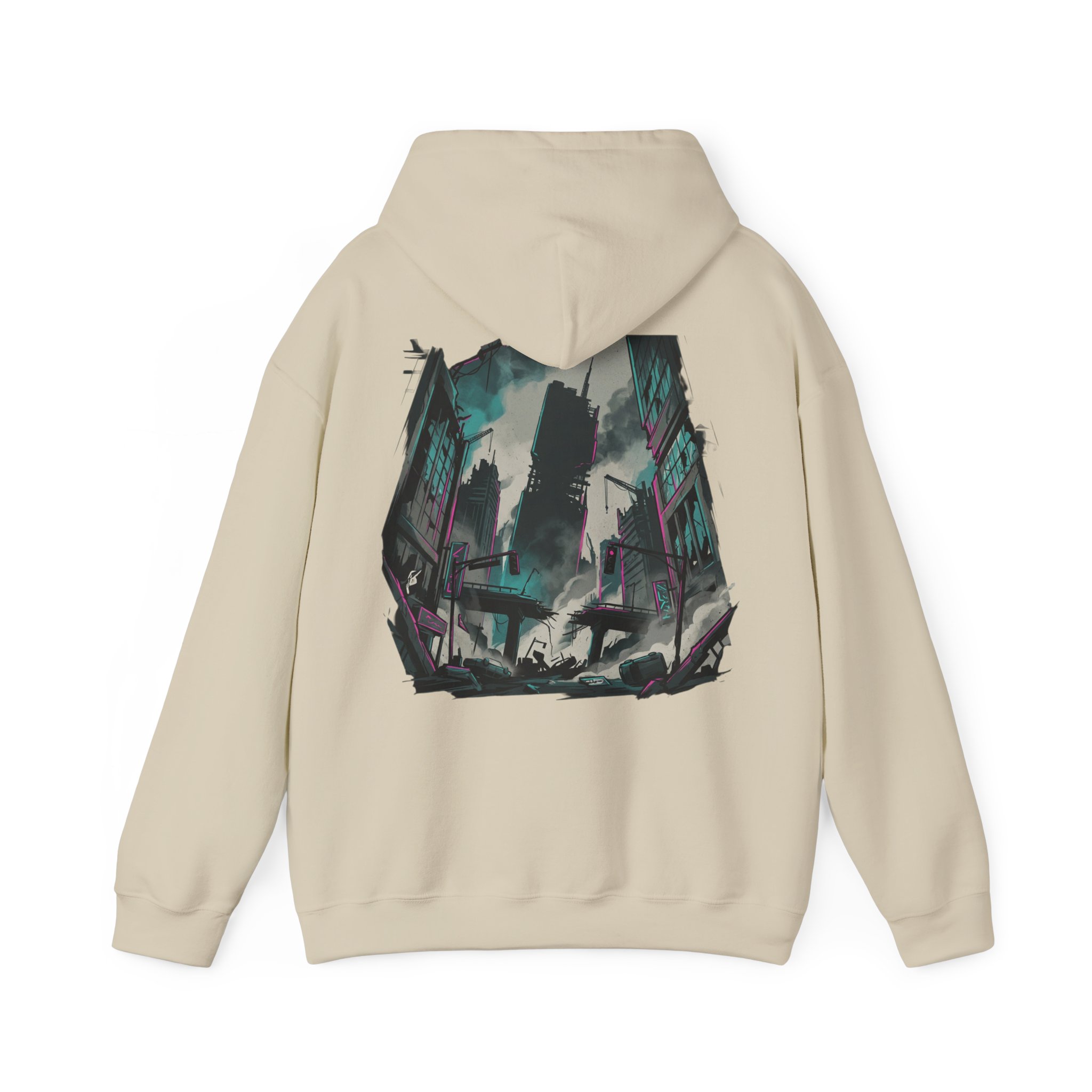 Apocalypse Destroyed City Hoodie - Afbeelding 12